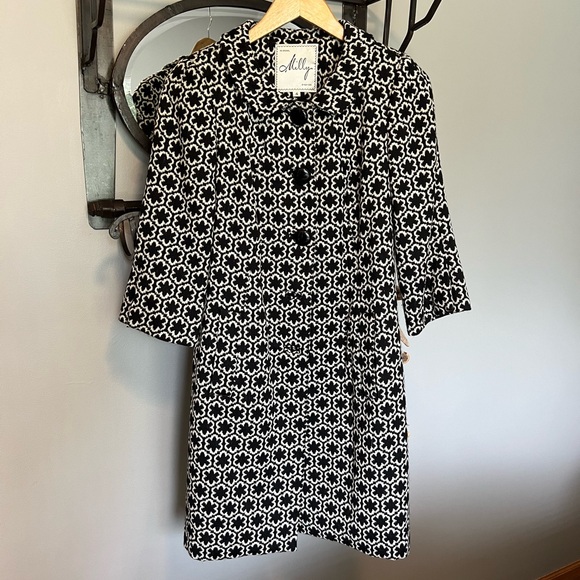 Milly Wool Blend Coat - Picture 14 of 16